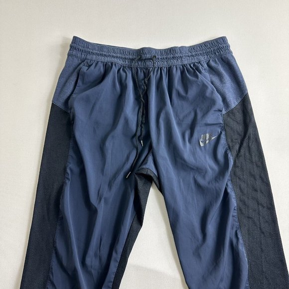 Nike Jogger Sweatpants Blue Men Size Large Active Athletic Gym Training Casual - Picture 3 of 6